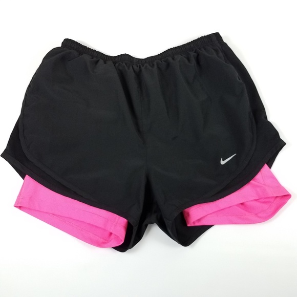 hot pink nike shorts womens